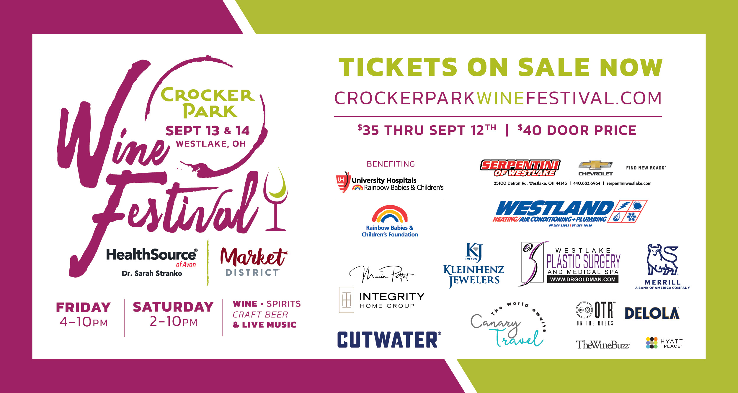 Crocker Park Wine Festival